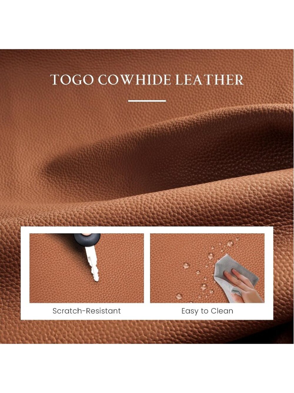 👜Women's Brown Genuine Leather Anti Theft Hobo Shoulder RFID Card Crossbody Bag - Picture 5 of 6